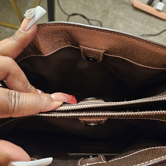 Coach purse with card case - Picture 4 of 7